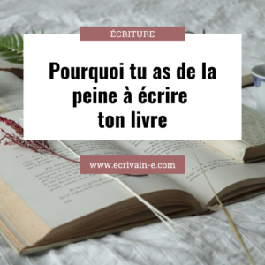 écrire un livre