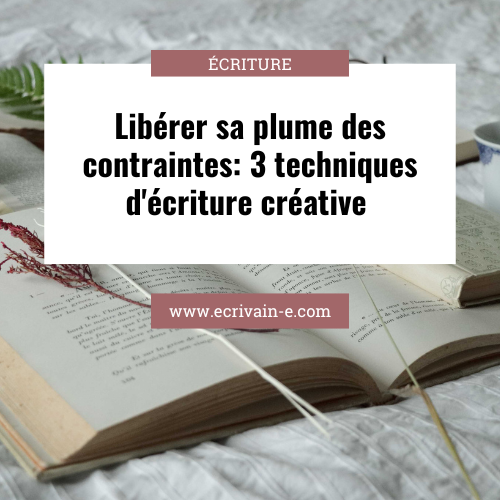 Libérer sa plume grâce à l’écriture créative